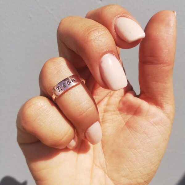 Silver Nean Rings