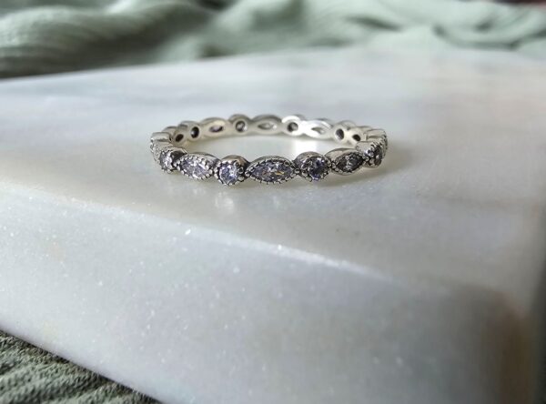 Lucy Silver Ring - Image 2