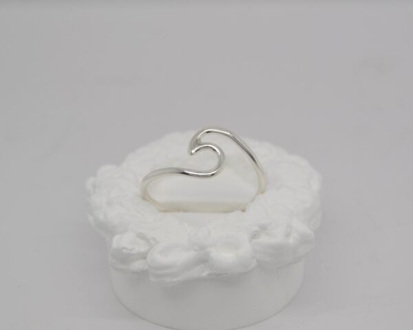 Wave Sterling Silver Ring