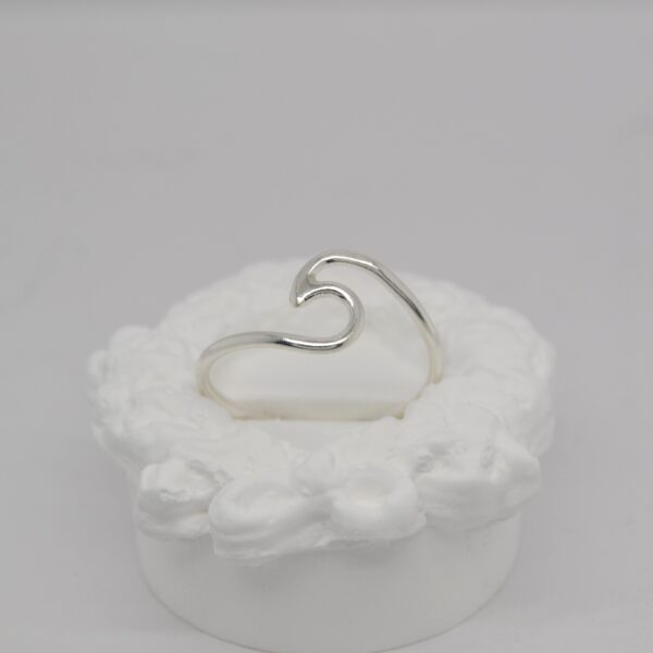 Wave Sterling Silver Ring
