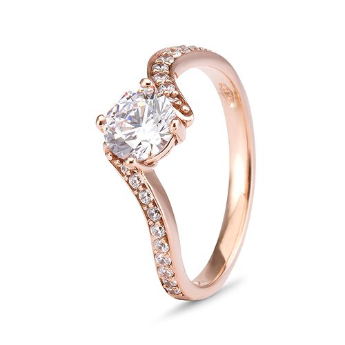 Bella 9kt Rose Gold Ring