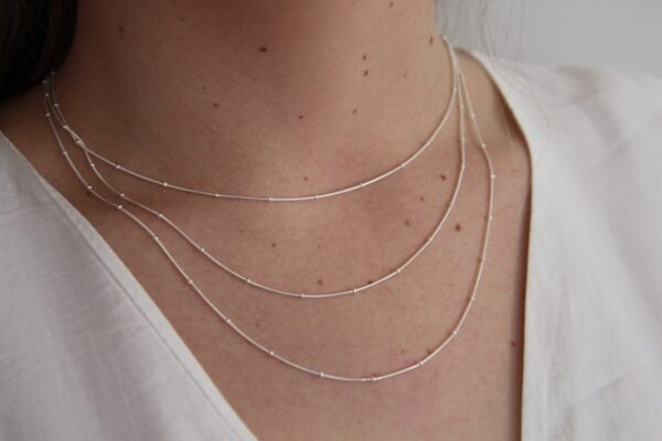The Dot Sterling Silver Necklace - Image 3