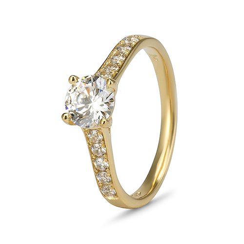 Amelia 9kt Yellow Gold Ring