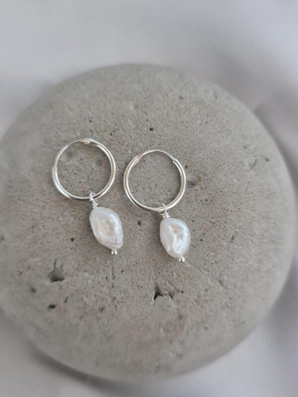 Long Pearl Earrings