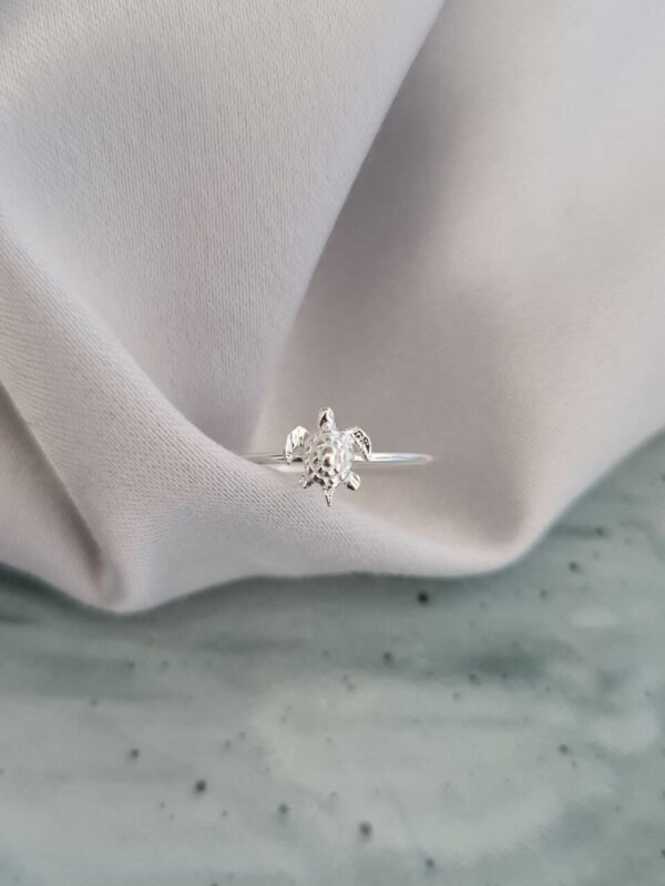 Turtle Ring Sterling silver