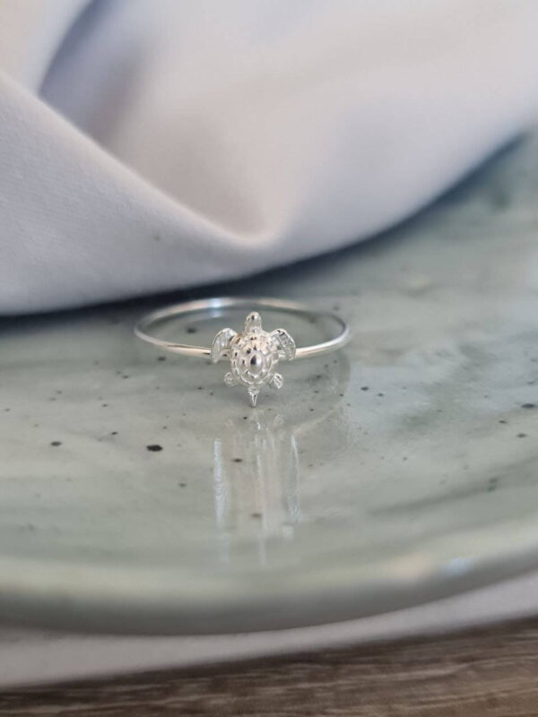 Turtle Ring Sterling silver