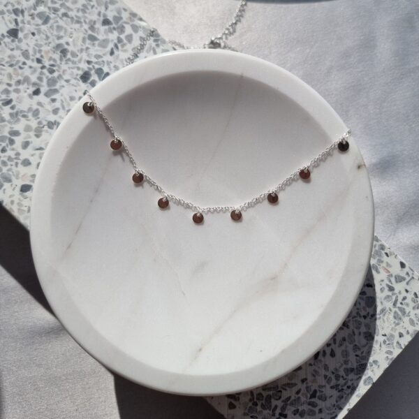 Round Disk Necklace