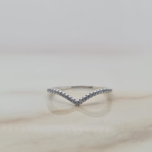 Wishbone Ring sterling silver