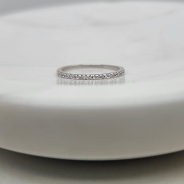 Dainty Half Eternity Band