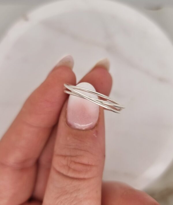 Dainty Russian Wedding band - Image 2