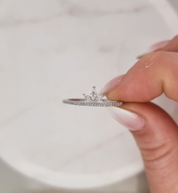 Aria Sterling Silver Ring