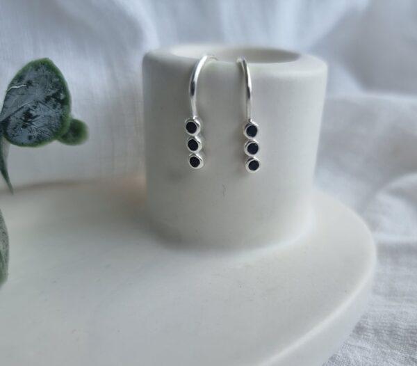Leyla Sterling Silver Earrings - Image 2