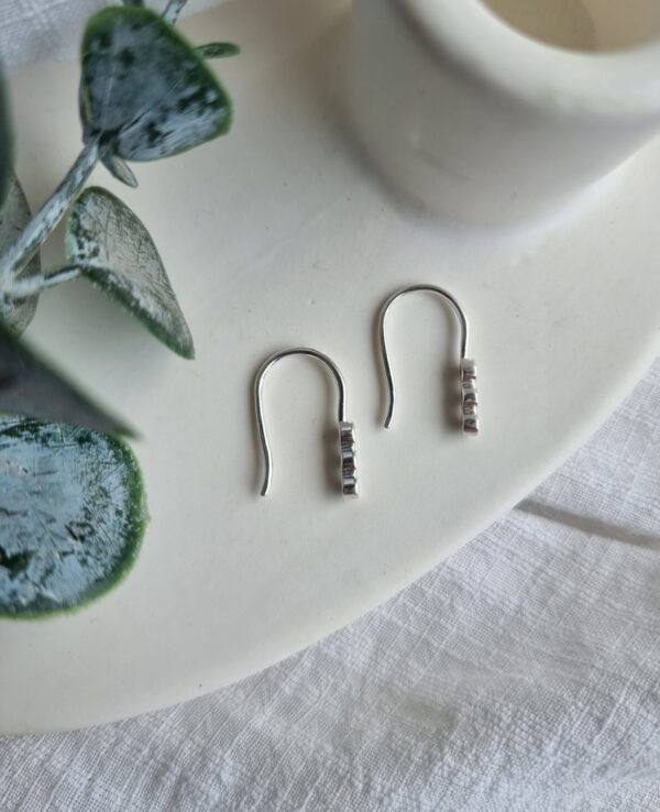 Leyla Sterling Silver Earrings - Image 3