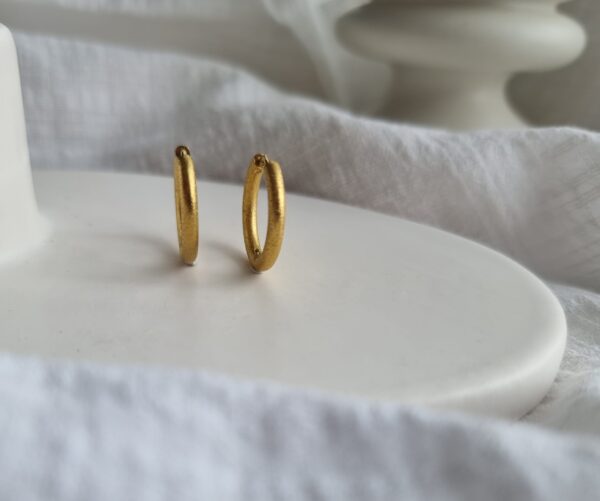 Stainless Steel Matt Hoops