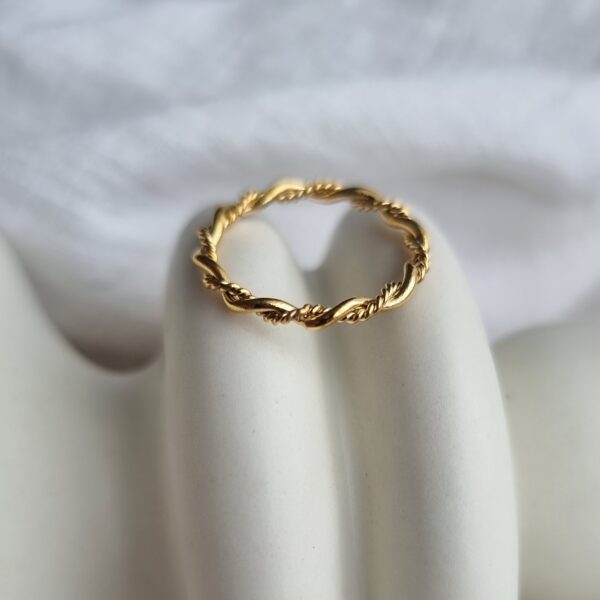 Twisted Gold Ring
