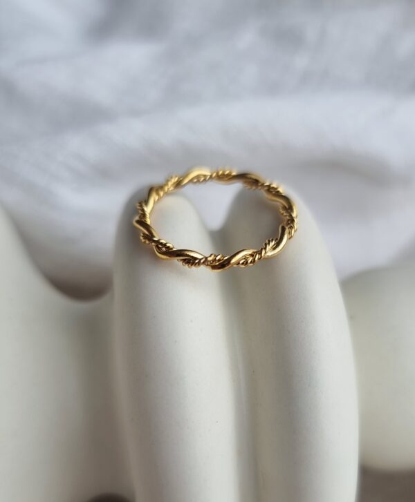Twisted Gold Ring