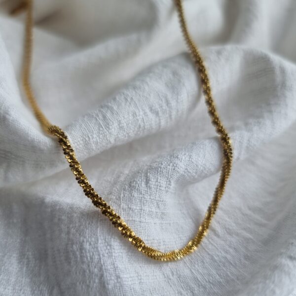 Sparkle Stainless Steel Necklace