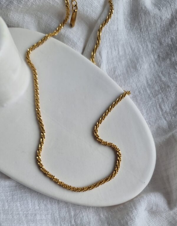 Sparkle Stainless Steel Necklace - Image 2