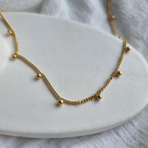 Mini Beads Cuban Chain