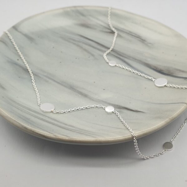Sterling Silver Circle Necklace