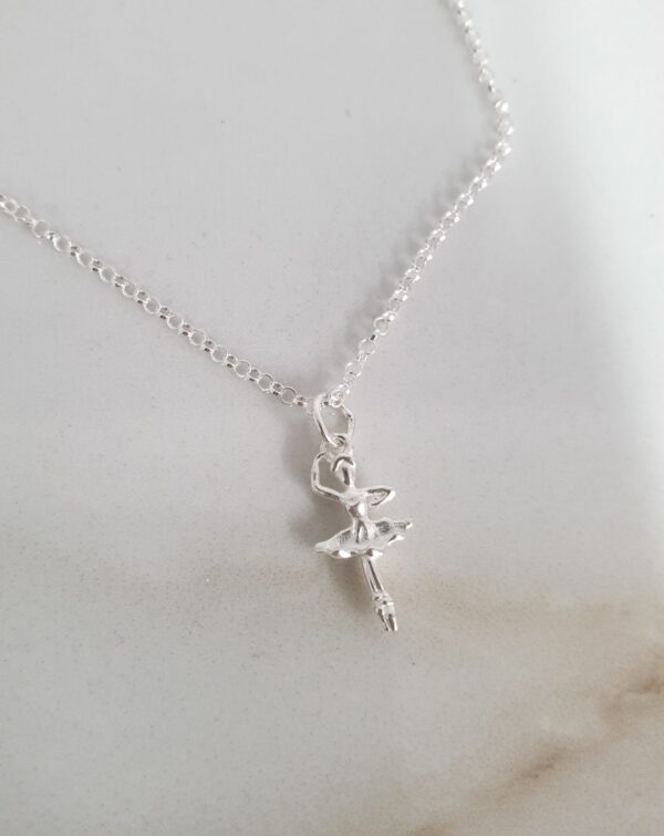 Ballerina Sterling Silver Chain