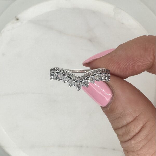 Sterling Silver Wishbone Ring