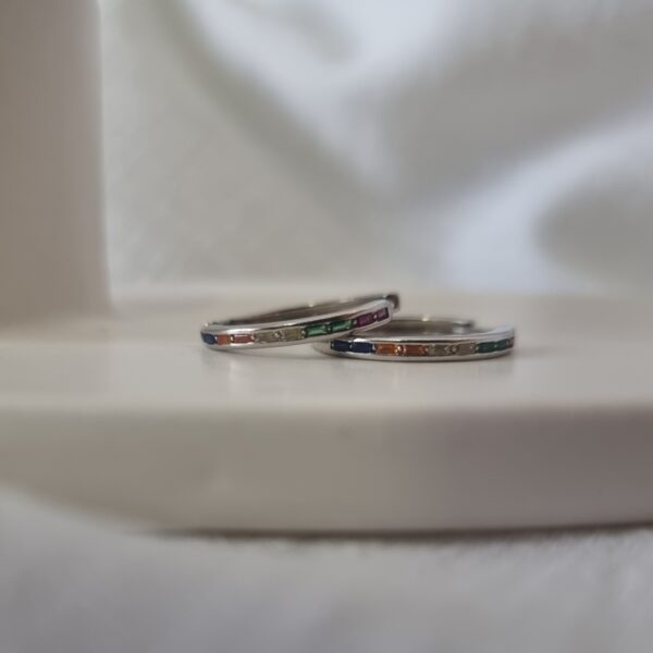 Aurora | Colorful Hoops