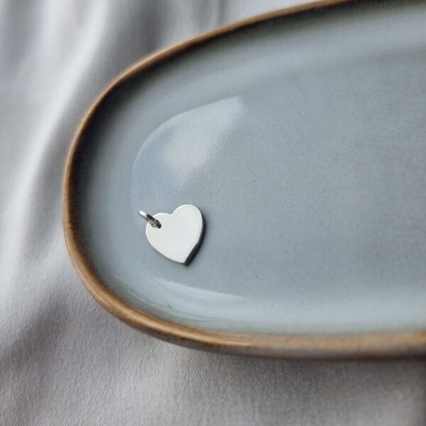 Silver Heart Charm