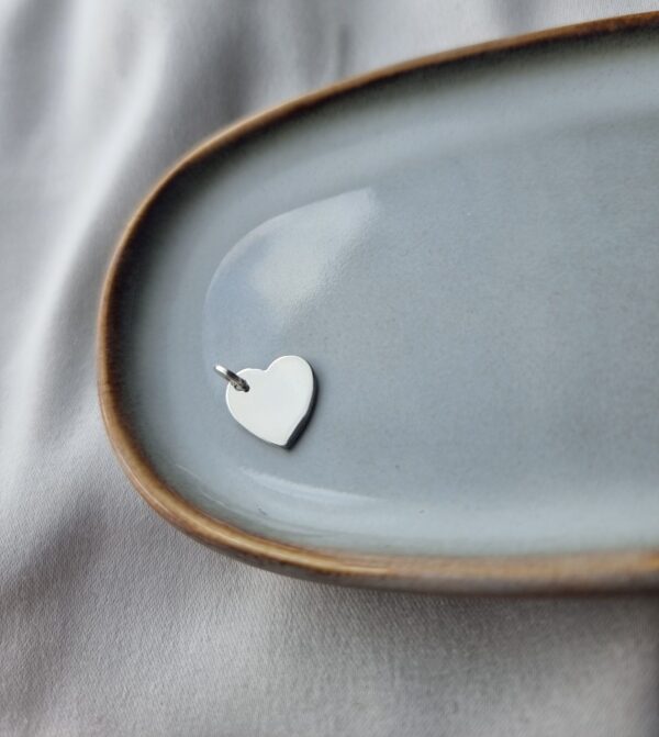 Silver Heart Charm