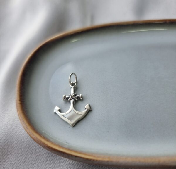 Silver Anchor Charm