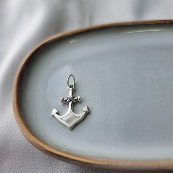 Silver Anchor Charm
