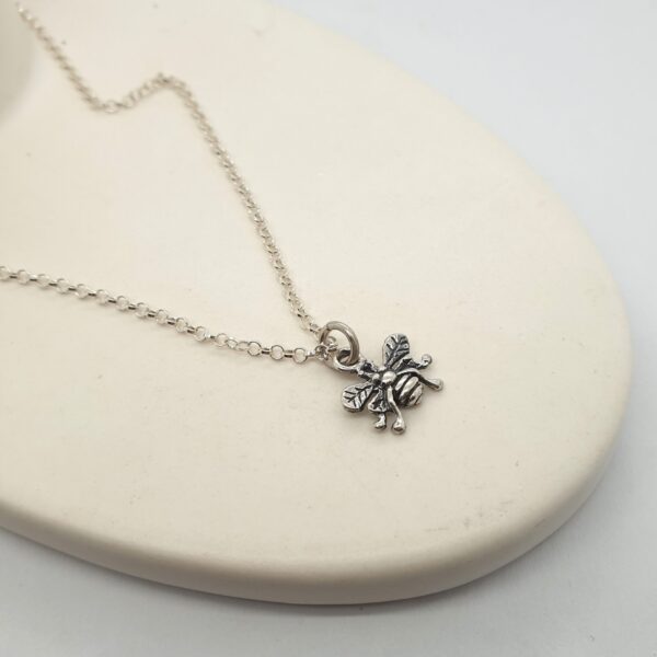 Silver Bumblebee Chain