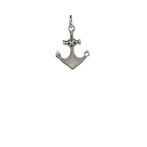 Silver Anchor Charm