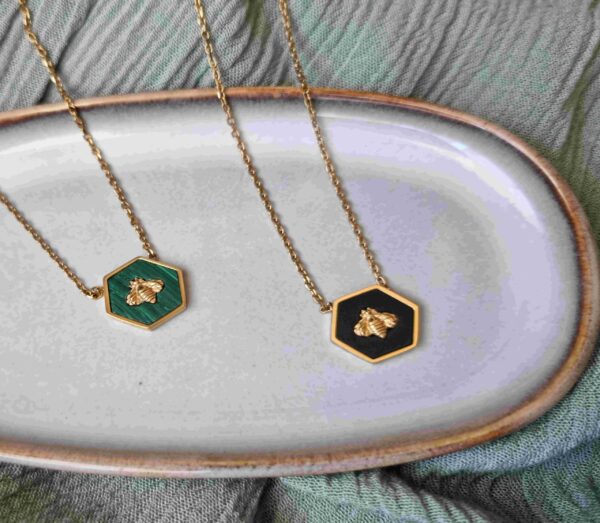 Stainless Steel Bee Necklace
