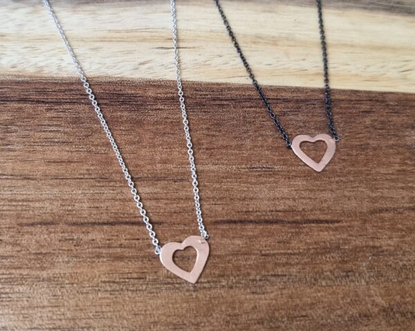 Plated Heart Necklace