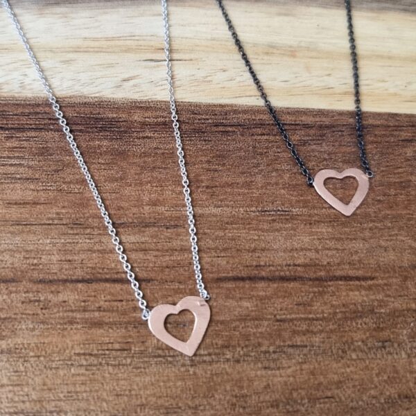 Plated Heart Necklace