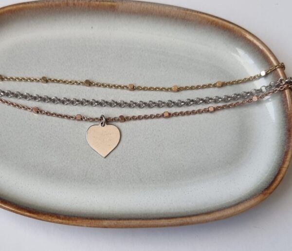 Triple Chain Bracelet