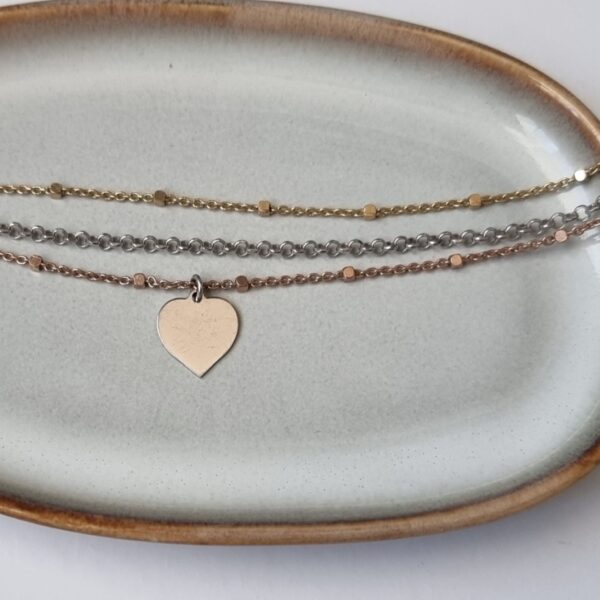 Triple Chain Bracelet
