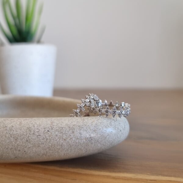 Ava Sterling Silver Ring
