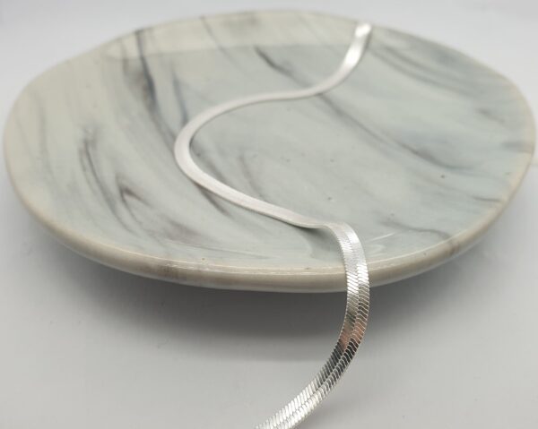 Sterling Silver Herringbone