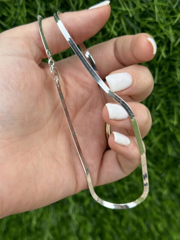 Sterling Silver Herringbone - Image 2