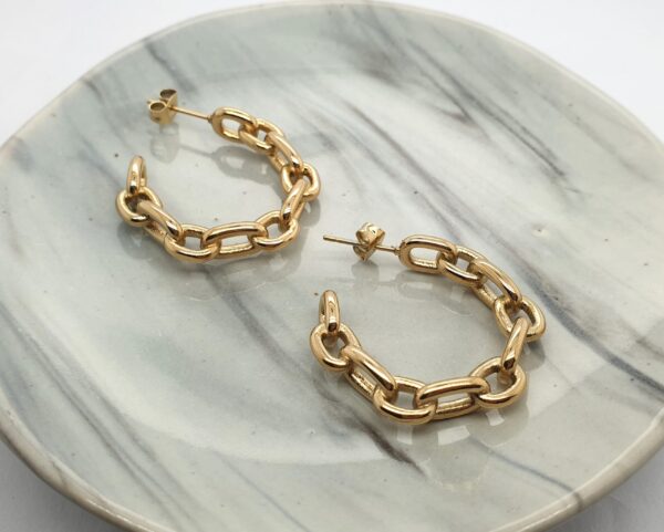 Stainless Steel Chain Hoop - Image 2