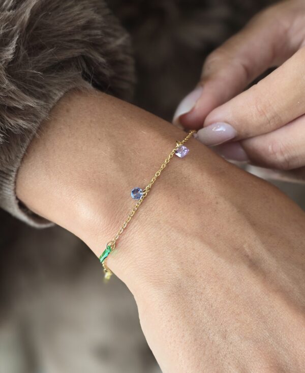 Rainbow Stainless Steel Bracelet