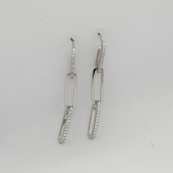 Rectangle Chain Link Earring
