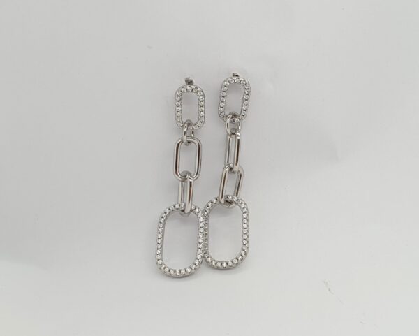 Oval Chain Link Earring