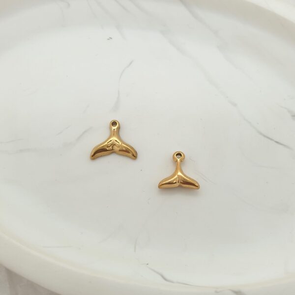 Whale Tail Charm