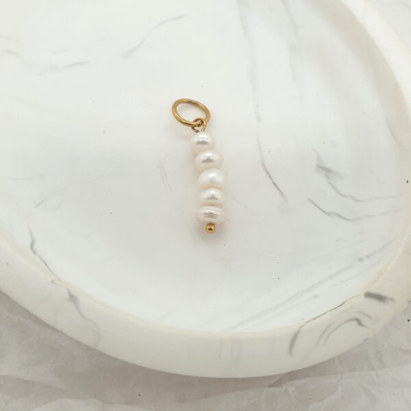 Multiple Pearl Charm