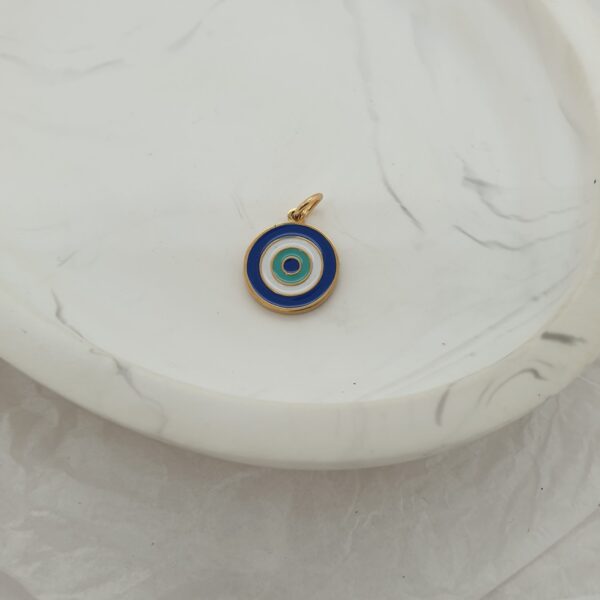 Gold Evil-Eye Charm