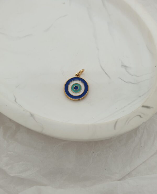 Gold Evil-Eye Charm