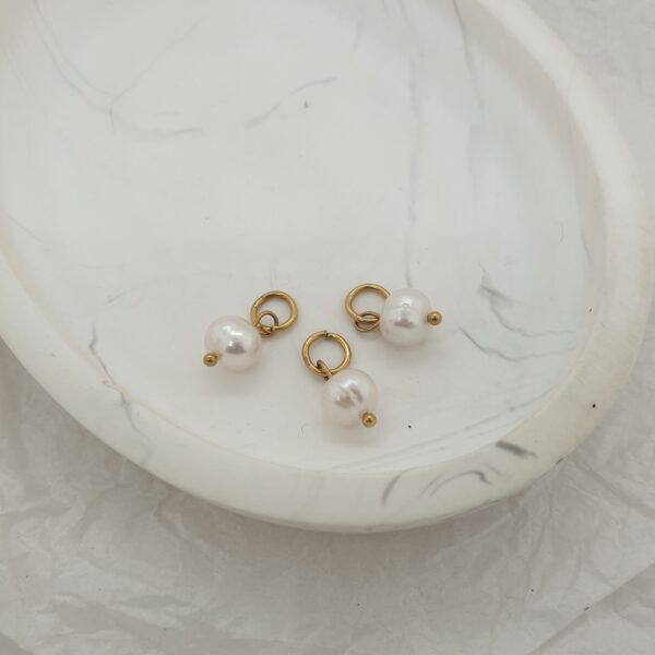 Stainless Steel Round Pearl
